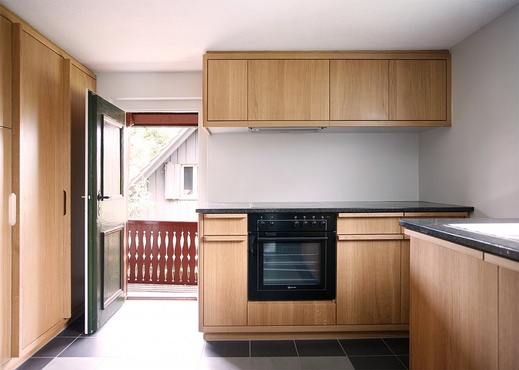 Küche aus drei Elementen